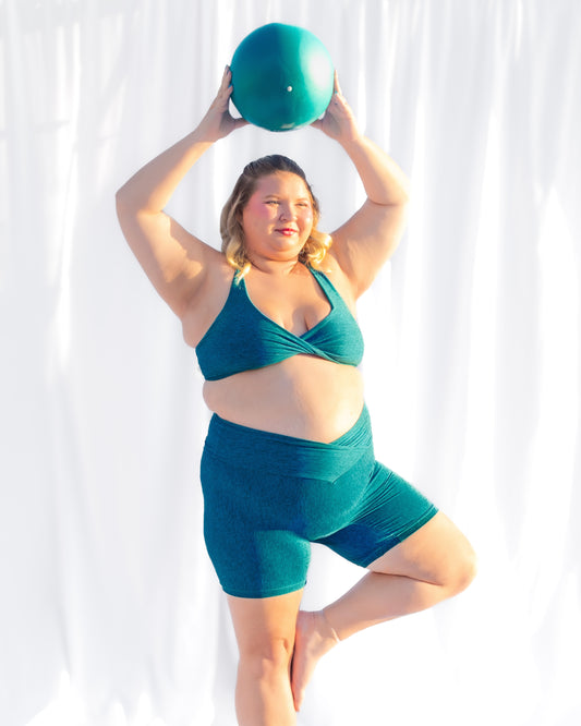 Peacock Blue Activewear Set