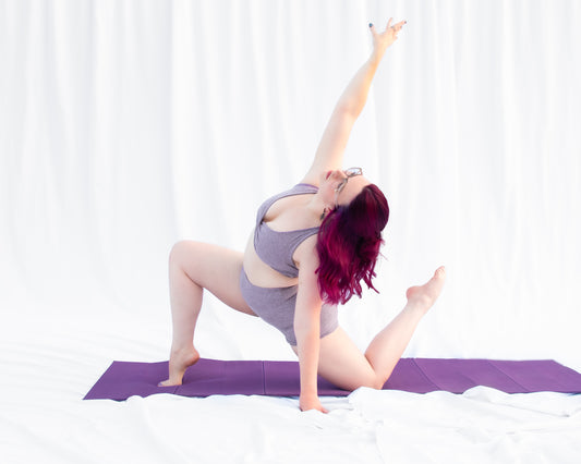 Lavender Grey Activewear Set