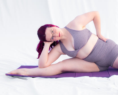 Lavender Grey Activewear Set